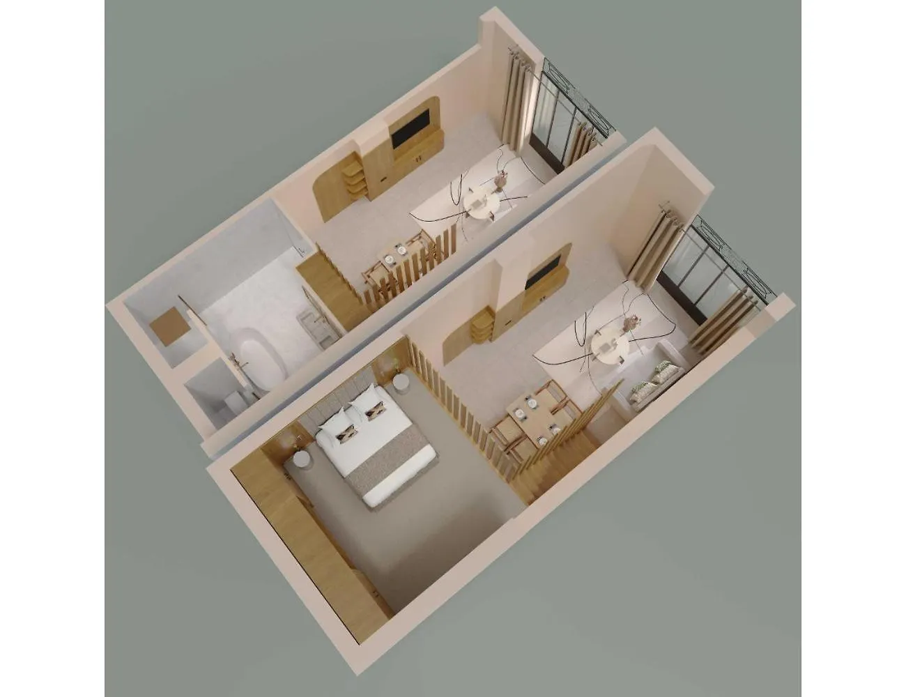 Апартаменты Elegant Apartment- 2Br-6P- Le Marais Париж